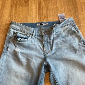 Levi's 731 Jeans with Flower Patch